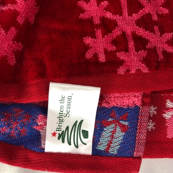 NWT Brighten the Season Snowman Hand towel Set - Picture 7 of 16